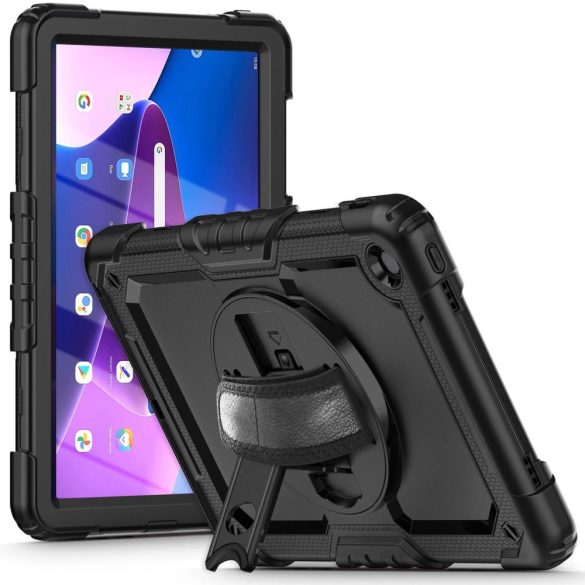 Tech-Protect Solid360 tok Lenovo Tab M10 Plus (3 gen.) - fekete