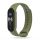 Tech-Protect IconBand csereszíj Xiaomi Mi Band 5 / Xiaomi Mi Band 6 / Xiaomi Mi Band 7 / Xiaomi Mi Band 7 NFC - olívazöld