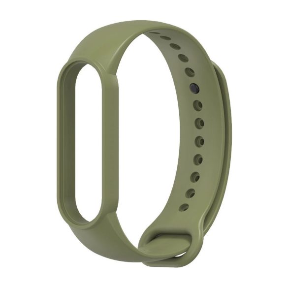 Tech-Protect IconBand csereszíj Xiaomi Mi Band 5 / Xiaomi Mi Band 6 / Xiaomi Mi Band 7 / Xiaomi Mi Band 7 NFC - olívazöld