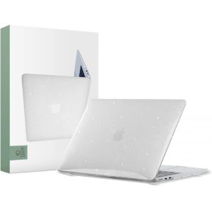 Tech-Protect SmartShell védőborítás MacBook Air 13" 2022 (M2) - átlátszó csillogós