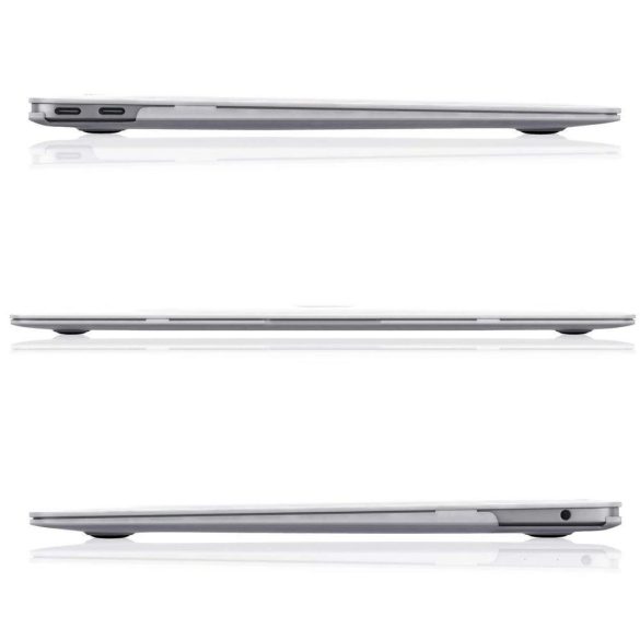 Tech-Protect SmartShell védőborítás MacBook Air 13" 2022 (M2) - átlátszó csillogós