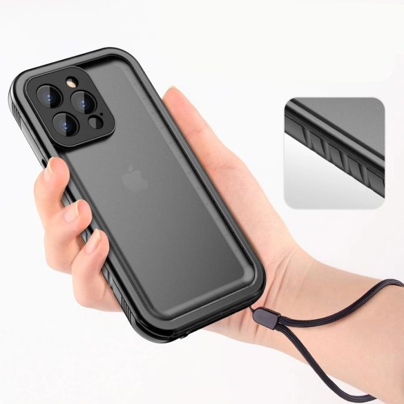 Tech-Protect ShellBox vízálló tok iPhone 11 - fekete