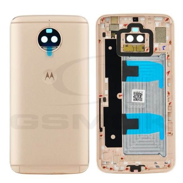 Akumulátor Fedél Motorola Moto G5S Plus Arany 5S58C08718 5S58C08891 Eredeti Szervizcsomag