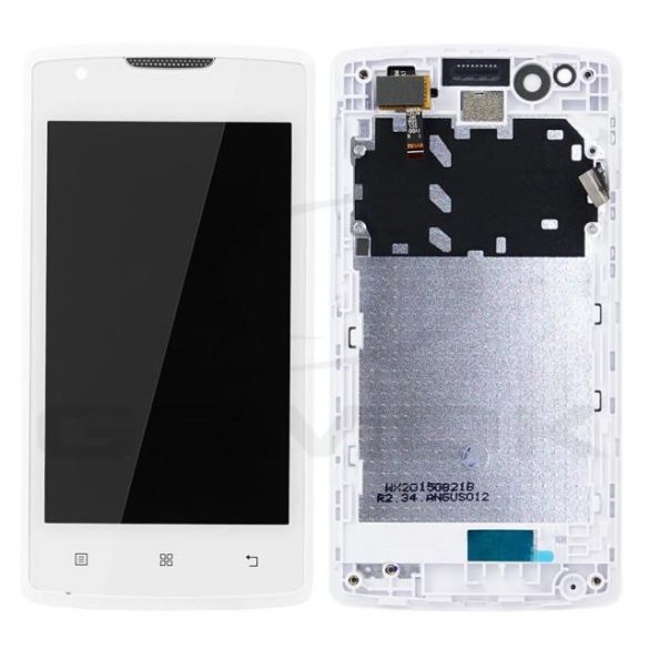 LCD + Touch Pad Teljes Lenovo A1000 fehér tok 5D68C03246 Eredeti szervizcsomag