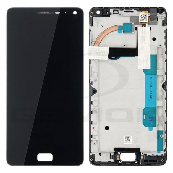 LCD + Touch Pad Teljes Lenovo Vibe P1 fekete tok 5D68C03283 5D68C05585 Eredeti szervizcsomag