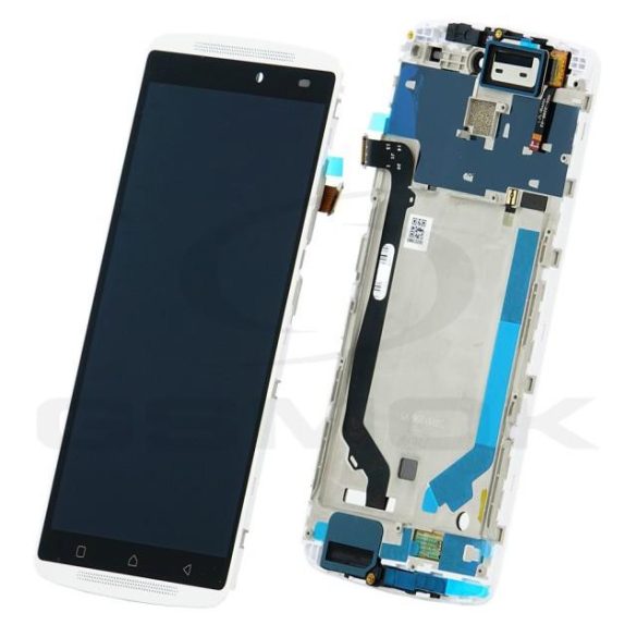 LCD + Touch Pad Teljes Lenovo Vibe K4 Note fehér tok 5D68C04046 Eredeti szervizcsomag