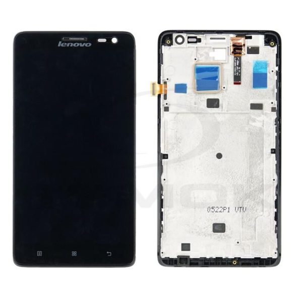 LCD + Touch Pad Teljes Lenovo S856 Fekete tok 5D69A6N1V2 Eredeti Serivce Pack