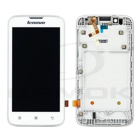 LCD + Touch Pad Teljes Lenovo A328 fehér tok 5d19a6n2bv Eredeti Serivce Pack