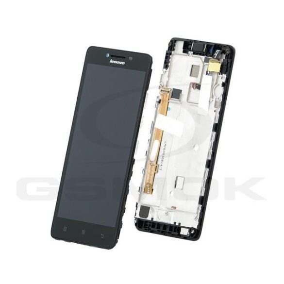 LCD + Touch Pad Teljes Lenovo A6000 Fekete tok 5D68C00655 Eredeti szervizcsomag