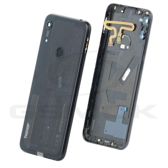 Akkumulátor ház Huawei Honor 8A fekete 02352lav Eredeti szervizcsomag