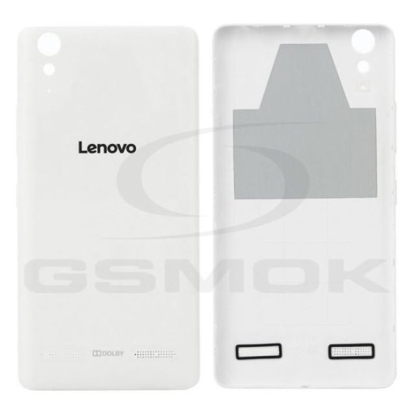 Akkumulátor ház Lenovo A6010 fehér 5S58C03108 Eredeti szervizcsomag