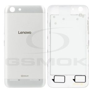 Akkumulátor ház Lenovo Vibe K5 / K5 Plus Silver 5S58C05152 Eredeti szervizcsomag