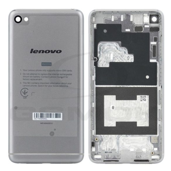 Akkumulátor ház Lenovo S90 szürke 5S58C00168 Eredeti szervizcsomag