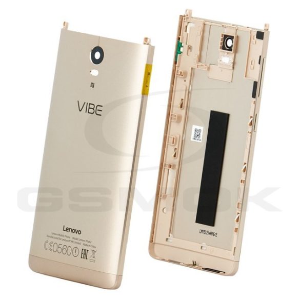 Akkumulátor ház Lenovo Vibe P1 Gold 5S58C05564 Eredeti szervizcsomag