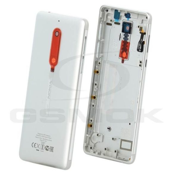 Akkumulátor Telefontok Nokia 5 Dual Sim Ezüst / Fehér 20Nd1Sw0001 Eredeti Szervizcsomag