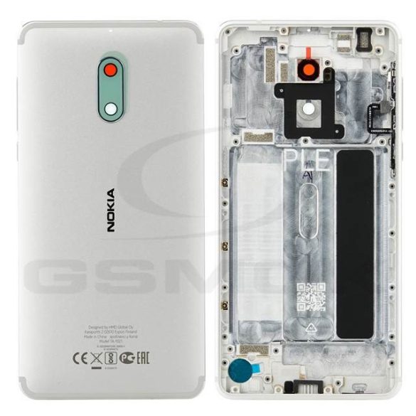 Akkumulátor Telefontok Nokia 6 Dual Ezüst / Fehér 20Plesw0016 Eredeti Szervizcsomag