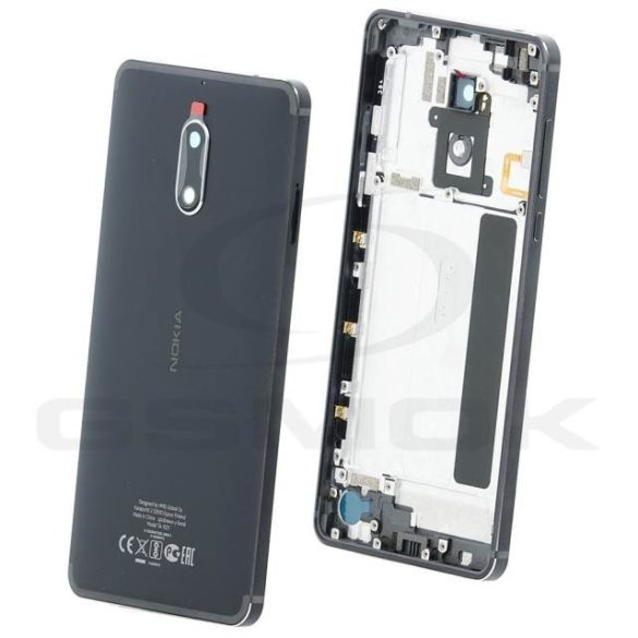 Akkumulátor Telefontok Nokia 6 Dual Fekete 20Plebw0032 Eredeti Szervizcsomag
