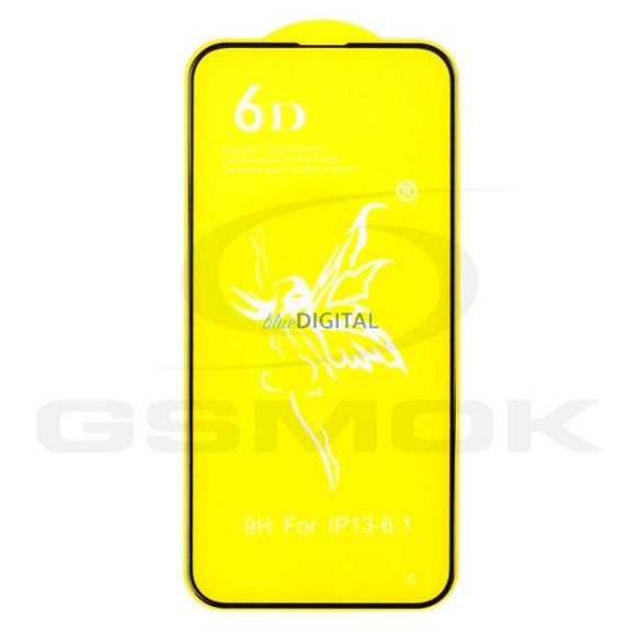 Iphone 13 / 13 Pro - Edzett Üveg Tempered Glass 0.3Mm 5D Fekete