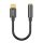 Adapter Audio USB-C a Minijack 3,5 mm-es baseus L54 Catl54-01 fekete