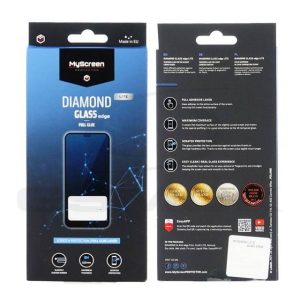 Iphone 13 Pro Max - Myscreen Diamond Glass Lite Edge Edzett Üveg Tempered Glass Teljes Ragasztás Fekete