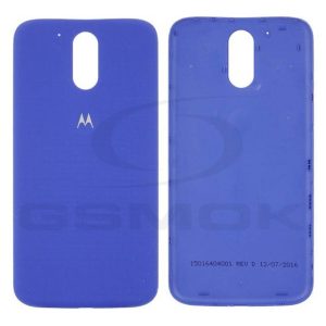 Akumulátor Fedél Motorola Moto G4 Kék Sjhn1388A Eredeti Szervizcsomag