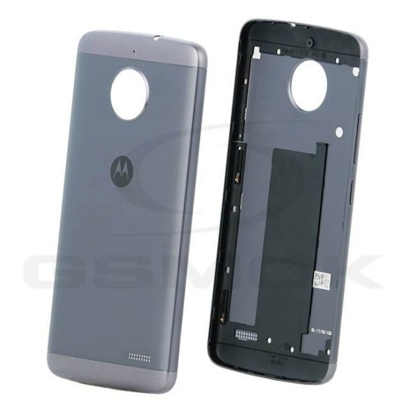 Akkumulátor Fedél Motorola Moto E4 Szürke 5S58C08216 5S58C08396 Eredeti Szervizcsomag