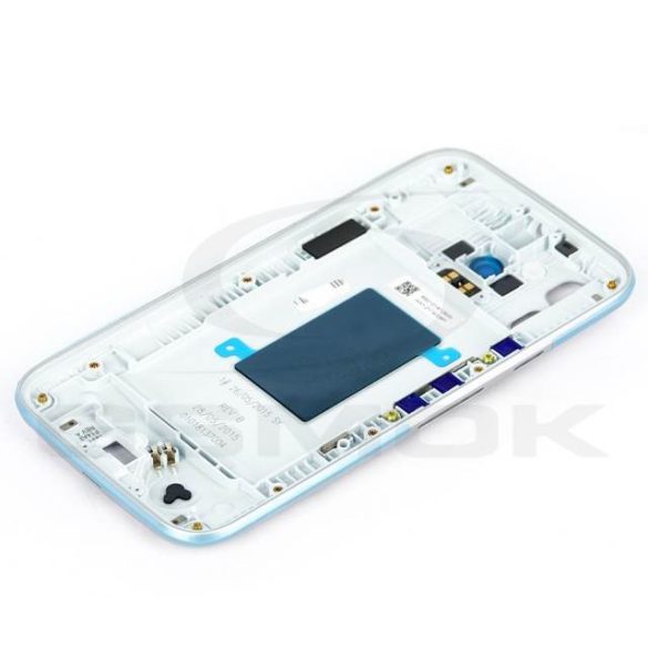 Középső Borítás Motorola Moto G3 Ezüst / Fehér Single Sim 01018126004W Eredeti Szervizcsomag