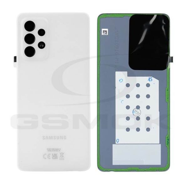 Akumulátor Fedél Samsung A528 Galaxy A52S Fehér Gh82-26858D Eredeti Szervizcsomag