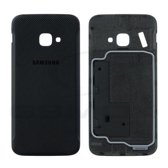 Akkumulátor Burkolat Ház Samsung G398 Galaxy Xcover 4S Fekete Gh98-44220A Eredeti Szervizcsomag