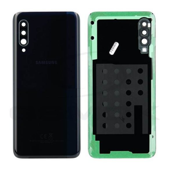Akumulátor Fedél Samsung A908 Galaxy A90 Fekete Gh82-20741A Eredeti Szervizcsomag