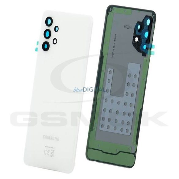 Akkumulátor Fedél Ház Samsung A326 Galaxy A32 5G Fehér Gh82-25080B Eredeti Szervizcsomag