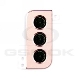 Kamera Objektív Kerete Samsung G991 Galaxy S21 5G Phantom Pink Gh98-46110D [Eredeti]