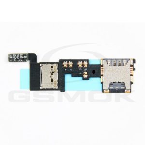 Sim Kártya Micro Sd Kártyaolvasó Samsung N910 Galaxy Note 4 Gh59-14179A [Eredeti]