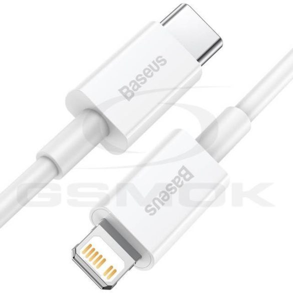 Kábel Usb-C Lightning 20W 1M Baseus Superior Catlys-A02 Fehér