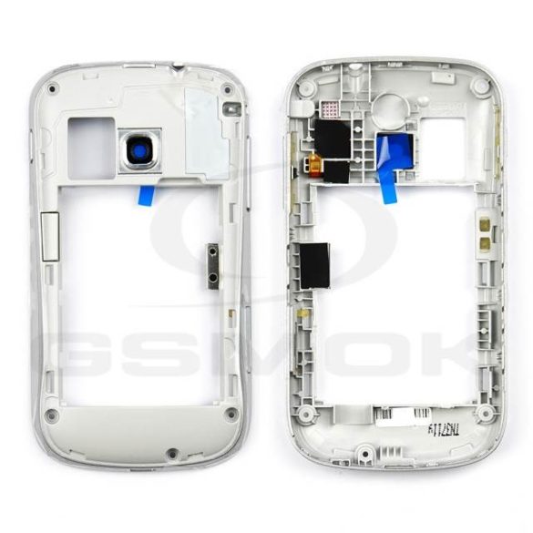 Középső Borítás Kamera Objektívvel Samsung Galaxy Mini 2 Szürke Gh98-22391A Eredeti Szervizcsomag