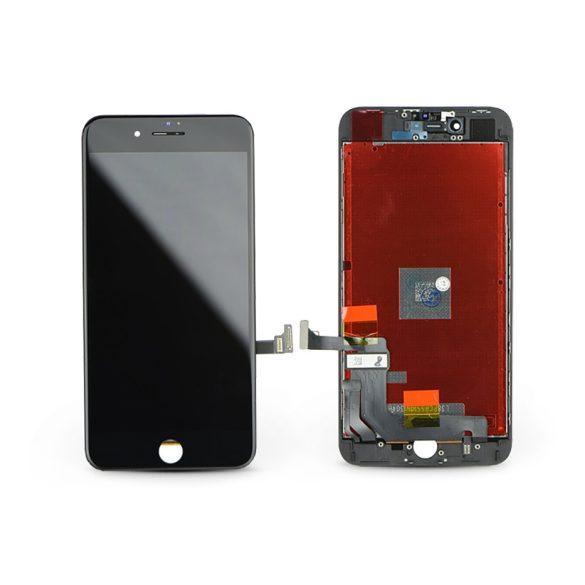 LCD kijelző érintőpanellel - Apple iPhone 8 Plus 5.5" - Kingwo AAA kiváló minőségű, utángyártott - fekete