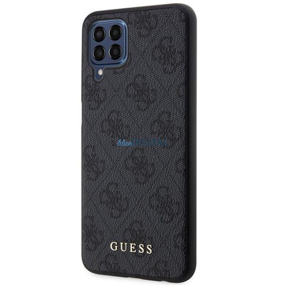 Guess GUHCSM33G4GFGR M33 5G M336 szürke keménytok 4G fém arany logó