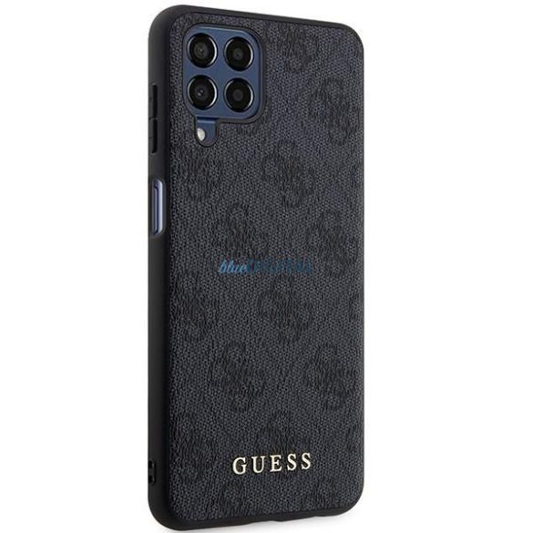 Guess GUHCSM33G4GFGR M33 5G M336 szürke keménytok 4G fém arany logó