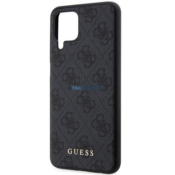 Guess GUHCSM33G4GFGR M33 5G M336 szürke keménytok 4G fém arany logó