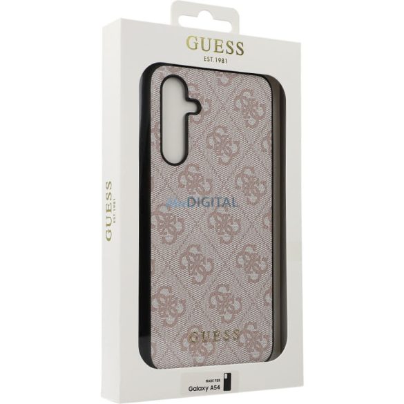 Guess GUHCSA54G4GFPI A54 A546 rózsaszín keménytok 4G fém arany logó