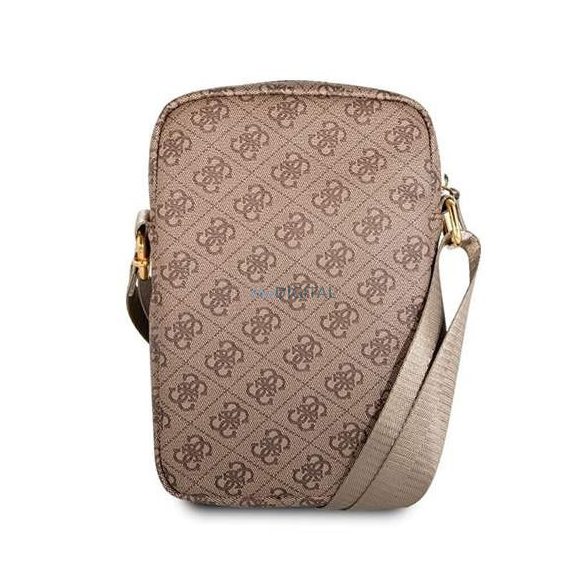 Guess Torba GUTB104GB 10" bršzowa / barna 4G UPTOWN