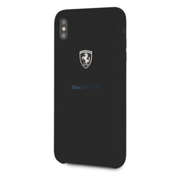 Ferrari Hardcase FEOSIHCI65BK iPhone Xs Max fekete Szilikon Off pálya telefon tok telefontok