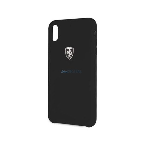 Ferrari Hardcase FEOSIHCI65BK iPhone Xs Max fekete Szilikon Off pálya telefon tok telefontok