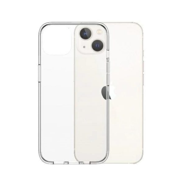 PanzerGlass ClearCase Military Grade Antibacterial tok iPhone 13 - átlátszó