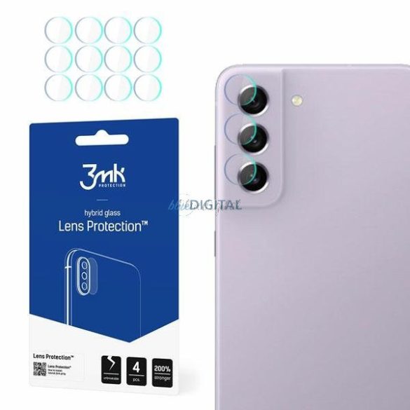 3MK Lens Protect Samsung Galaxy S990 S21 FE 5G Kameraobjektív védőüveg 4 db