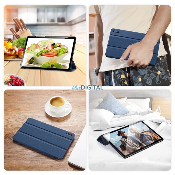 Dux Ducis Domo Összecsukható tok Sleep Function Stand Samsung Galaxy Tab A7 10.4'' 2020 Kék