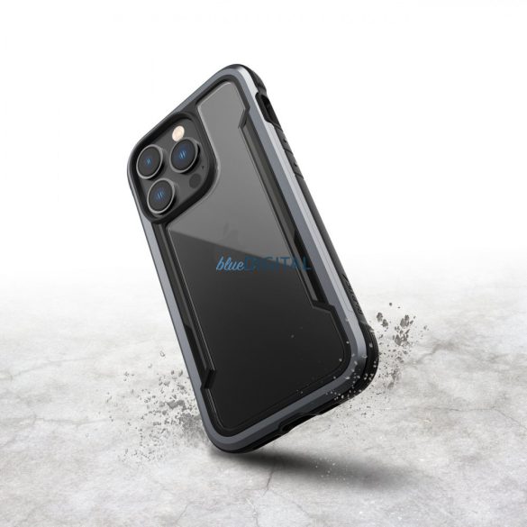 Raptic Shield tok iPhone 14 Pro páncélozott borítás fekete