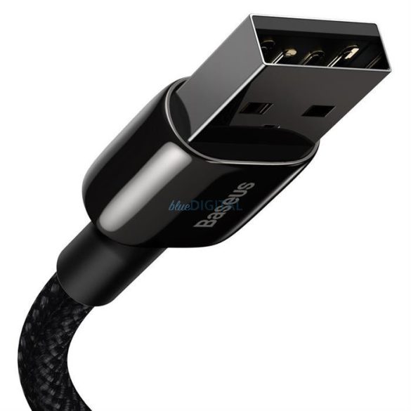 Baseus Tungsten USB - Lightning kábel 2,4 A 1 m fekete (CALWJ-01)