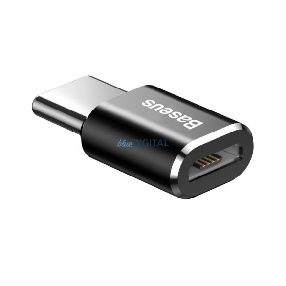 Baseus adapter Type-C - microUSB - fekete