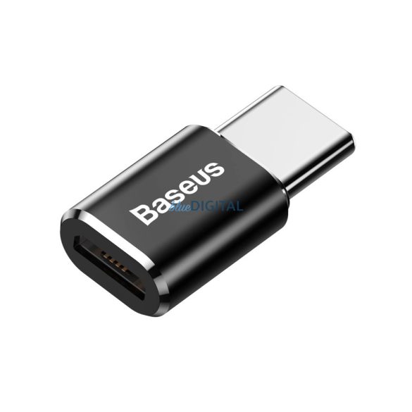 Baseus adapter Type-C - microUSB - fekete